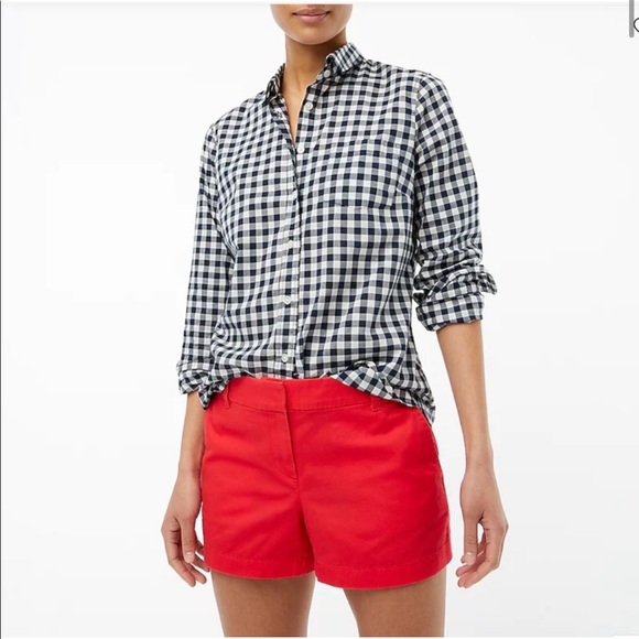 🆕NWOT J. Crew Red Chino Shorts - Picture 3 of 7